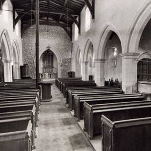 Chellington church interior