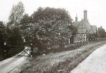 One of the Clapham Park Lodges (probably today's 228 Kimbolton Road) in 1889 [X67/338]