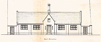 Eversholt School elevation 1842 [AD3865/15]