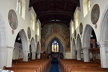 The interior looking east September 2016