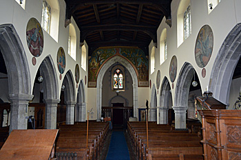 The nave looking west September 2016