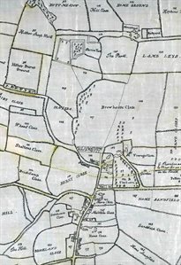 Everton about 1804 [MA73] note the top of the map is north-east