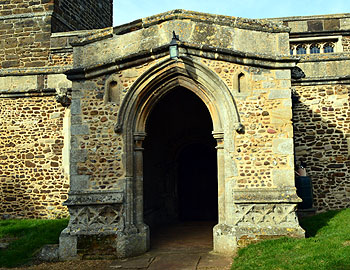 The south porch February 2013