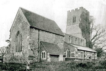 The church from the north-east about 1865 [Z50/50/39]