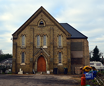 The former Methodist chapel January 2016