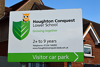 The school sign August 2016