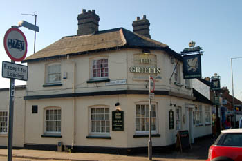 Picture of the Griffin public house in October 2007