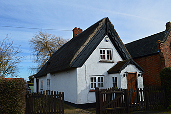 The cottage adjoining the former National School in March 2016