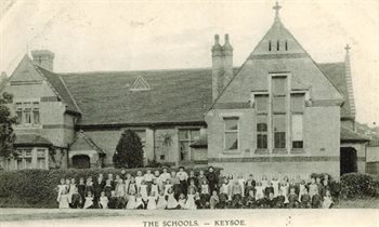 Keysoe School about 1900 [X396-150]