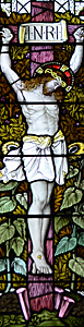 The Crucifixion from the east window February 2016