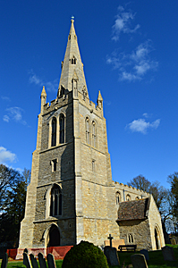 The church from the south-west February 2016