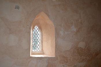 Chancel south west window March 2014
