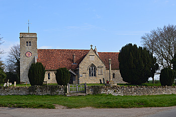 The church from the south April 2015