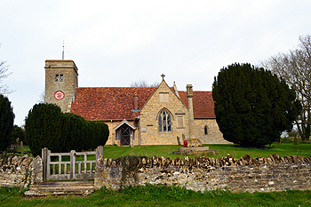 The church from the south March 2014