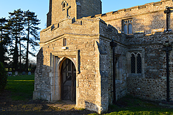 The south porch January 2017