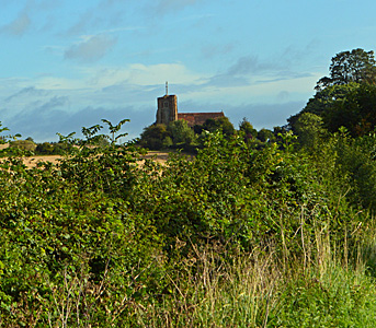 The church seen from the south September 2017