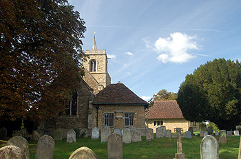 The church from the east September 2009