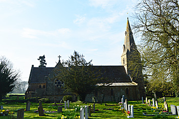 The church from the north April 2015