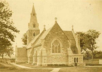 The church from the south-east about 1865 [Z63/24]