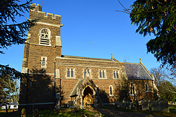 The church from the south December 2016
