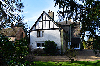 The Old Rectory seen from the churchyard February 2016