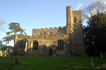 Tingrith church from the north April 2009